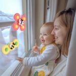 ALASOU 3PCS Suction Cup Spinner Toys for 1 Year Old Boy Girl - Image 3