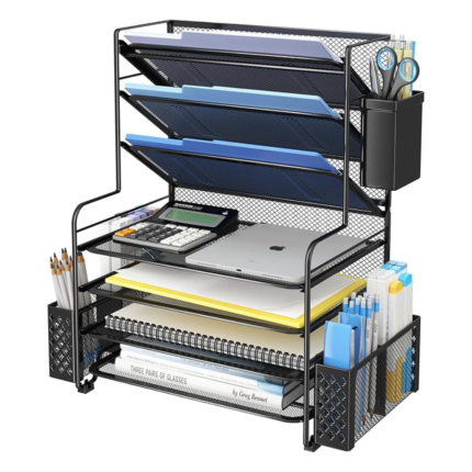Simple Trending 7 Tier Desk File Organizer